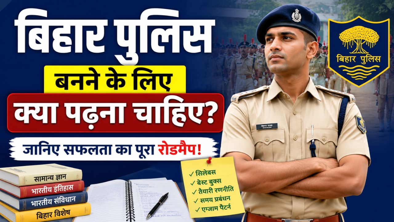 बिहार पुलिस बनने के लिए क्या पढ़ना चाहिए