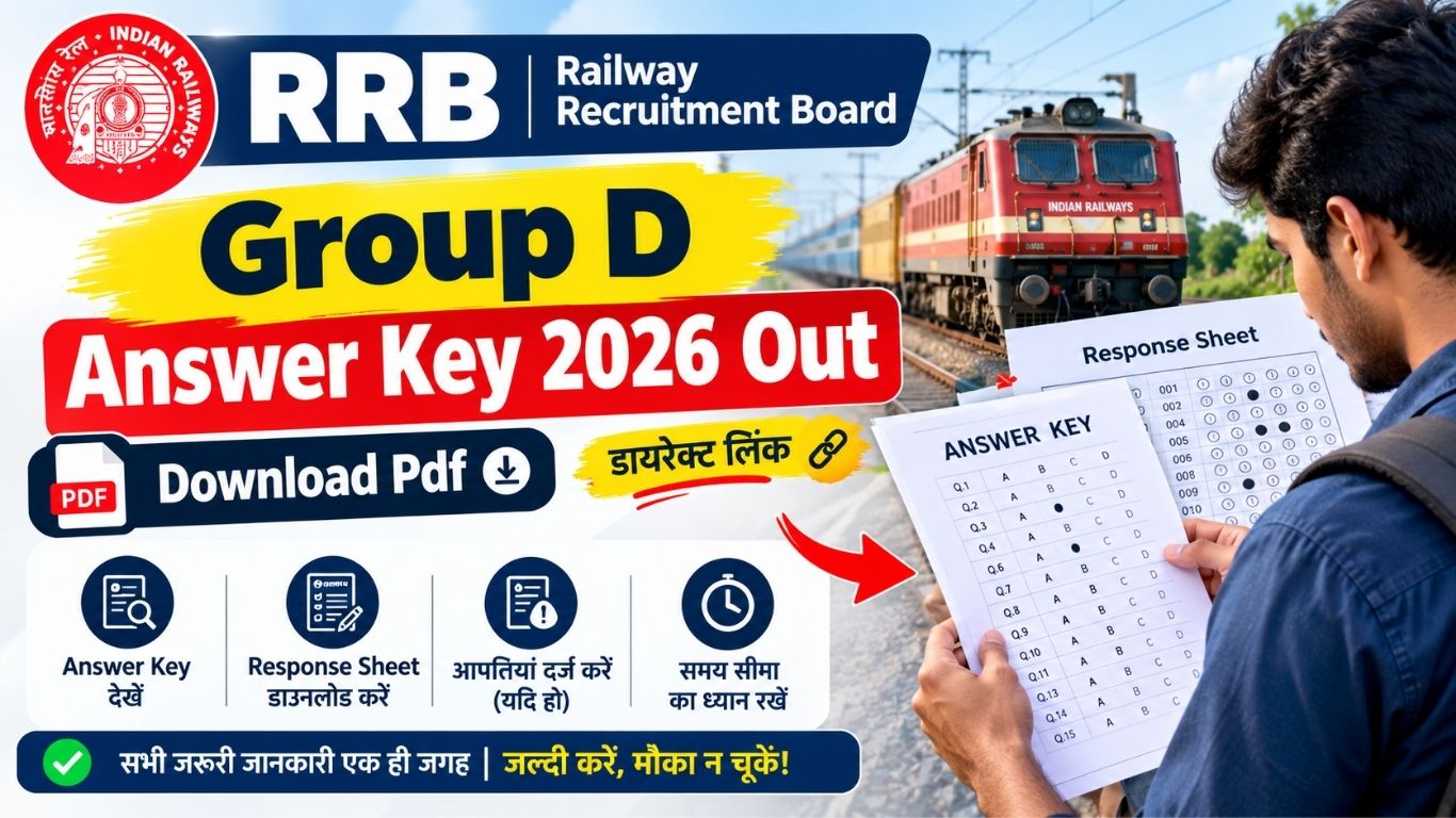 RRB Group D Answer Key 2026