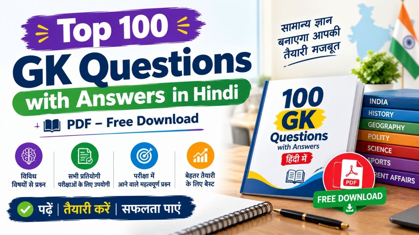 Top 100 GK Questions