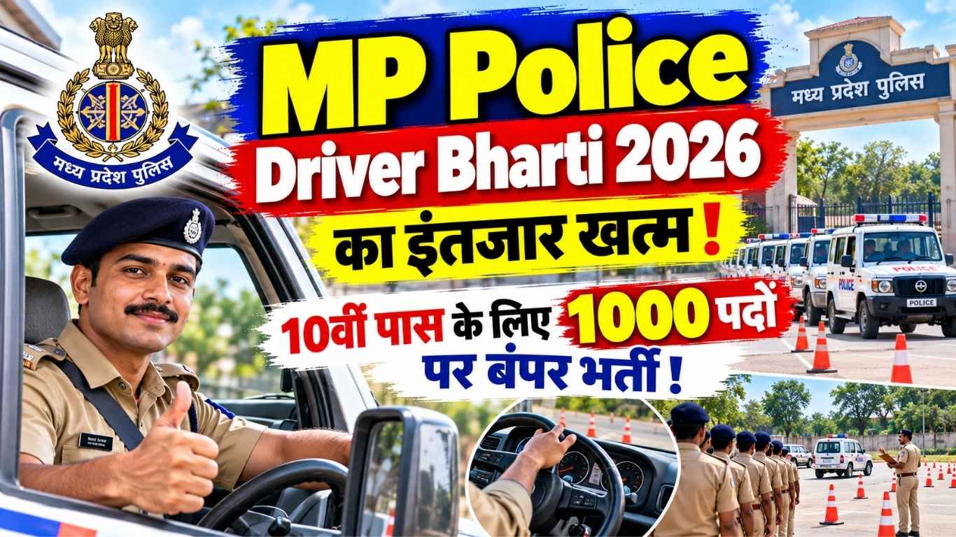 MP Police Driver Bharti 2026